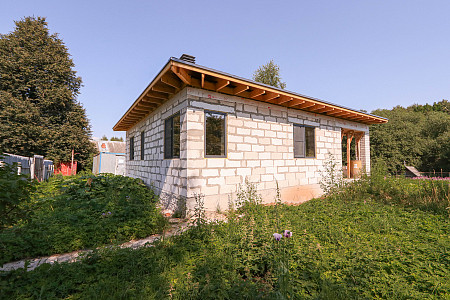 Одноэтажный дом из газобетона 11х13 проект Неда