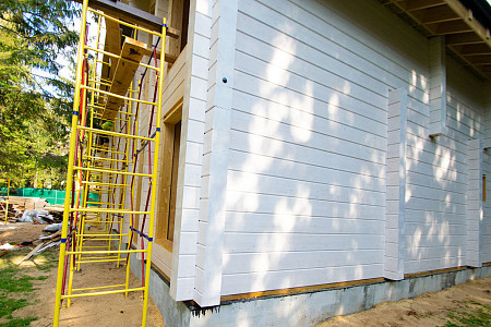 Одноэтажный дом из бруса 9х12 проект Ефросинья