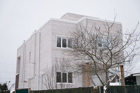 Двухэтажный каркасный дом 5х7 проект Ладослава