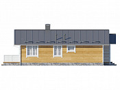 Одноэтажный каркасный дом 10х13 проект Ратибор