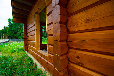 Двухэтажный дом из бруса 14х16 проект Елица