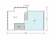 Каркасный дом 1.5 этажа 12х15 проект Болорев