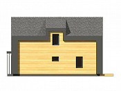Полутораэтажный дом из газобетона 12х19 проект Боревит