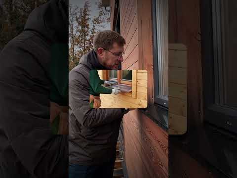 💧 ОТЛИВ на деревянном фасаде — как СДЕЛАТЬ ПРАВИЛЬНО и избежать почернения доски 🌲