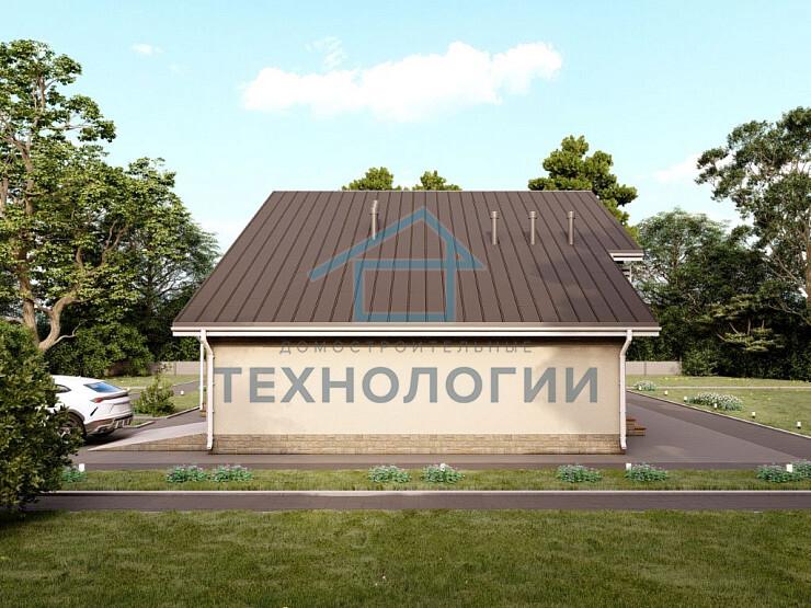 Двухэтажный дом из бруса 10х15 с котельной Ратмира