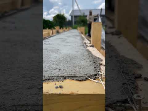 Как ухаживать за свежезалитым бетоном