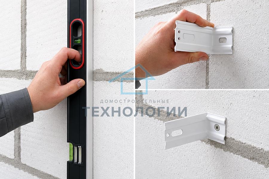 Как крепить брус к бетонной стене: обрешётка для фасада
