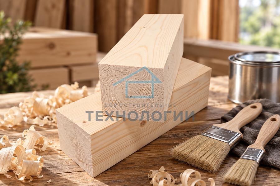 Бруски строганные из сосны