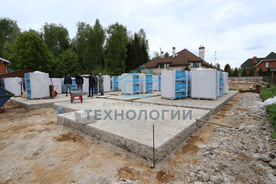 Фундамент для газобетонного дома
