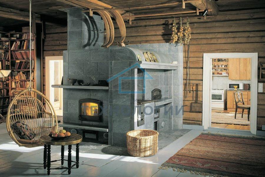 Фото 9. Печное отопление в каркасном доме