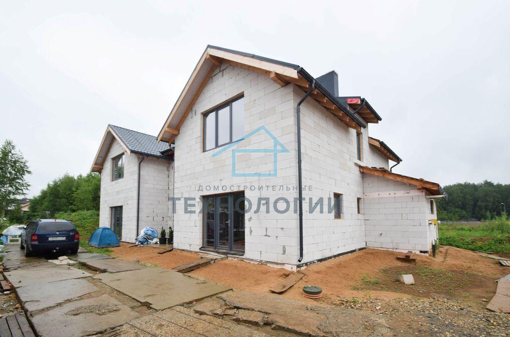 Дачные дома из пеноблоков под ключ недорого строительство в Московской области