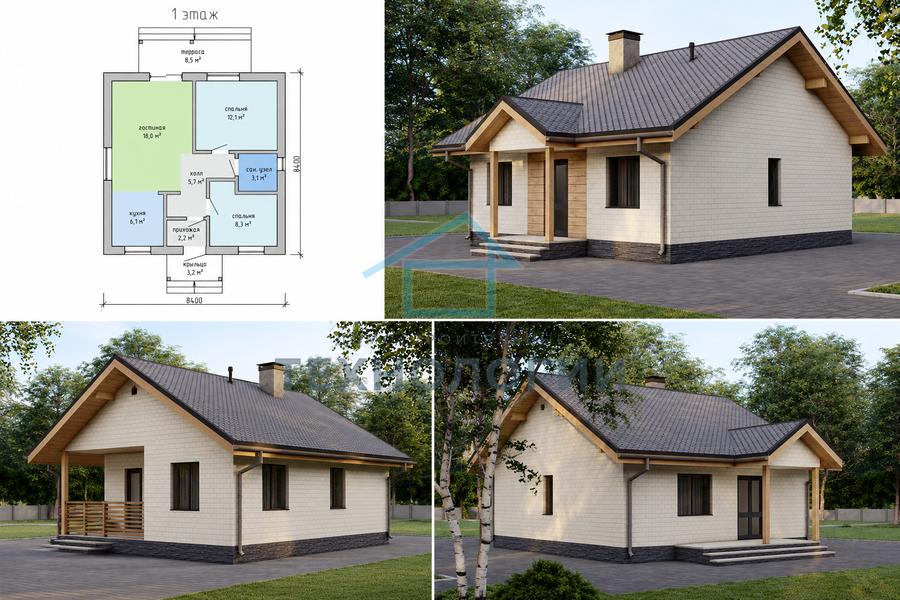 проект дома для постоянного проживания