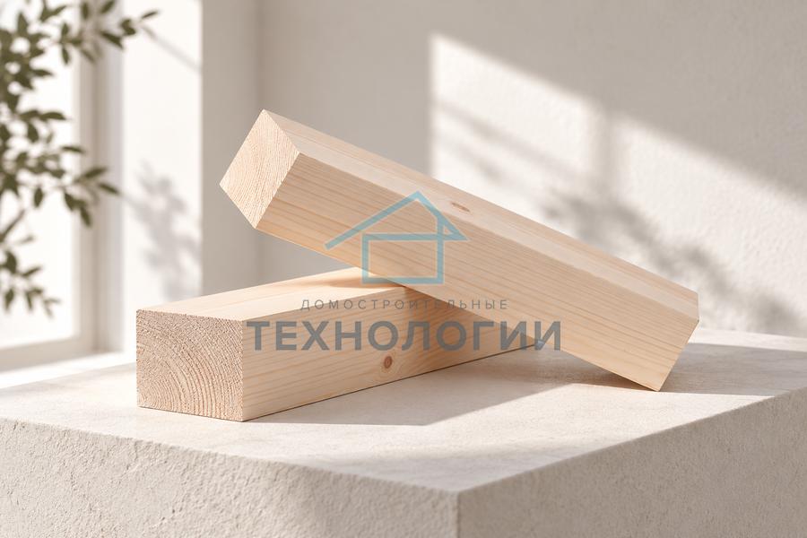Строганный брус из сосны